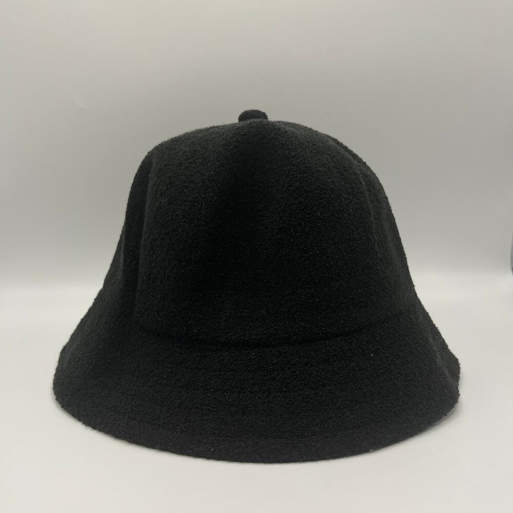 2Pcs Kangol Dome Bucket Hat, Unisex Hyuna Style Cap, Black White - Picture 5 of 11
